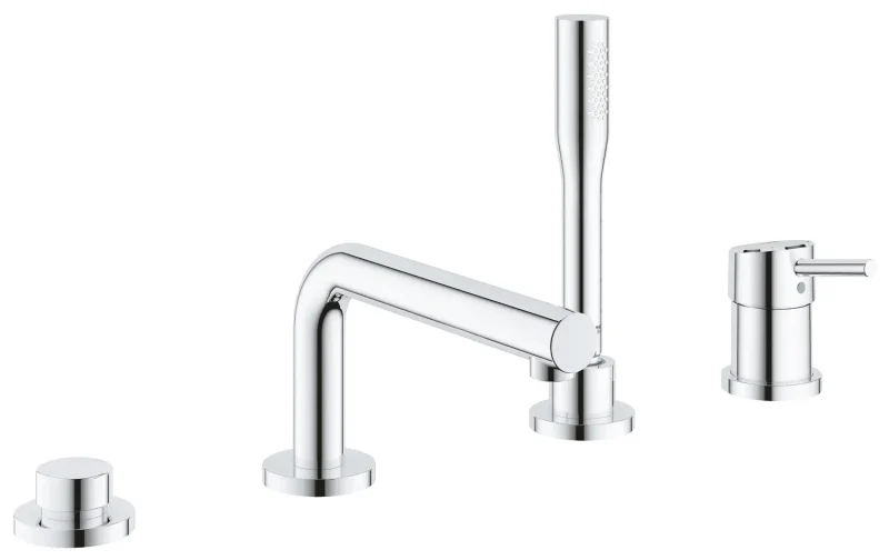 Grohe Concetto - vannas malas maisītājs, 4 caurumu montāža, hromēts 19576002