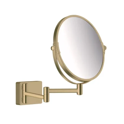 Hansgrohe AddStoris - sienas kosmētikas spogulis, bronzas birstēts 41791140
