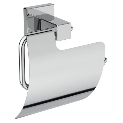 Ideal Standard IOM Square - tualetes papīra turētājs ar vāku, hroms E2191AA