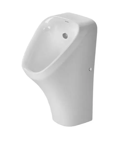 Duravit DuraStyle - pisuārs, pieslēgums aizmugurē, Rimless, ar HygieneGlaze, Alpu balts 2806302000