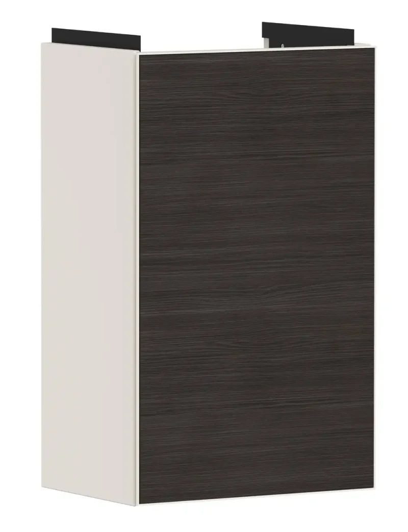 Hansgrohe Xevolos E - izlietnes skapītis 58x34x25 cm, 1 durvis, eņģes labajā pusē, bēšs matēts/tumšs ozols 54170730