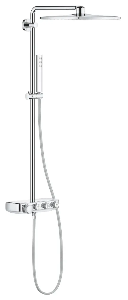 Grohe Euphoria SmartControl - dušas kolonna Cube 310 Duo ar termostata maisītāju, hromēts 26508000