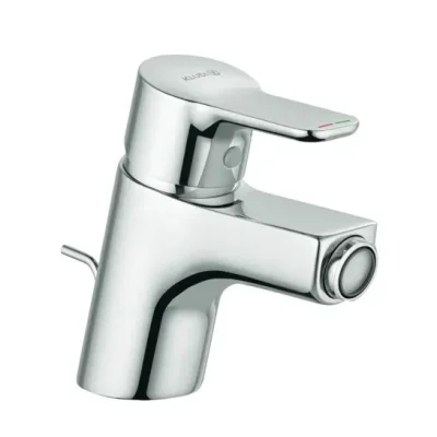 Kludi Pure&Easy - bideta maisītājs ar noteces komplektu, hroms 375330565