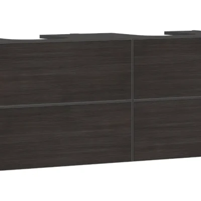 Hansgrohe Xevolos E - izlietnes apakšskapītis 137x56x55 cm, 4 atvilktnes, matēti pelēks/tumšs ozols 54198730