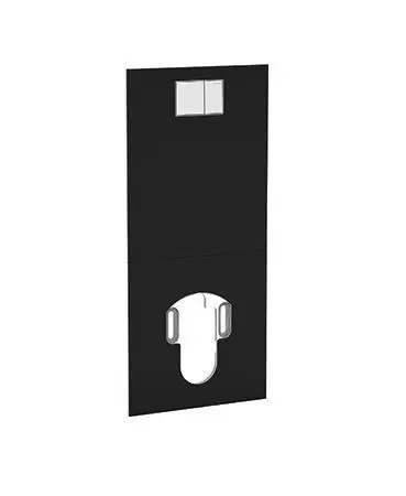 Geberit AquaClean - apdares plāksne ar integrētu vadību WC komplektiem, stikls/melns 115.328.SJ.1