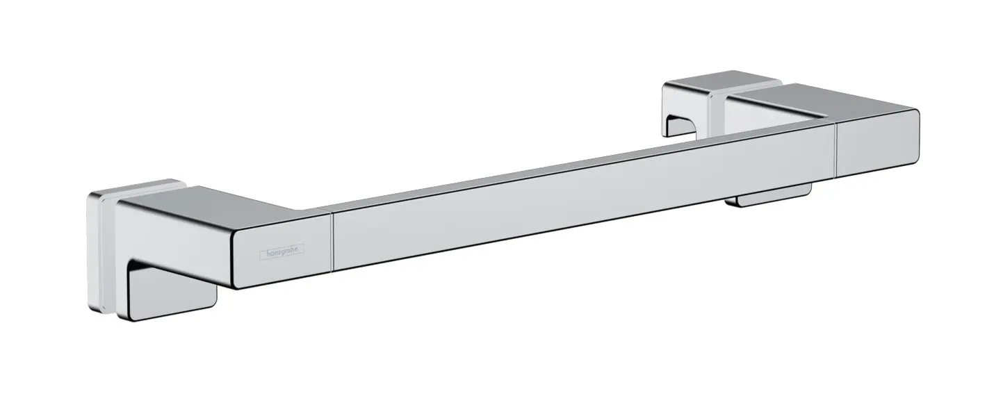 Hansgrohe AddStoris - dušas durvju rokturis, garums: 400 mm, hromēts 41759000
