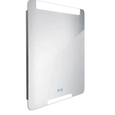 Nimco spogulis - spogulis ar LED apgaismojumu, 60x80 cm, skārienjutīgs sensors, alumīnijs ZP 22002VX