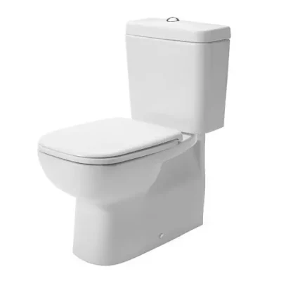 Duravit D-Code - stāvošs WC komplekts, Vario noteka, ar HygieneGlaze, alpu balts 21180920002
