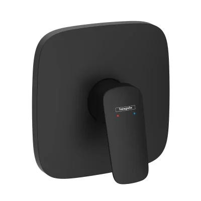 Hansgrohe Logis - zemapmetuma dušas maisītājs, matēti melns 71605670