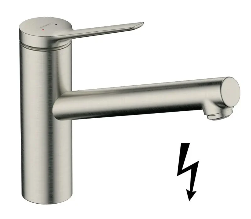 Hansgrohe Zesis M33 - virtuves izlietnes maisītājs, nerūsējošā tērauda izskats 74806800