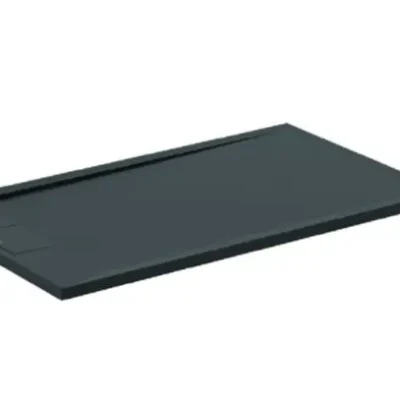 Ideal Standard i.Life - dušas paliktnis 120x70 cm, Anti-Slip, melns T5233FV
