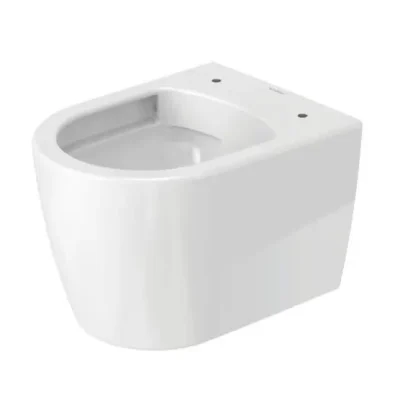 Duravit ME by Starck - pie sienas stiprināms WC, Rimless, DuraShield, balts 253009AA00