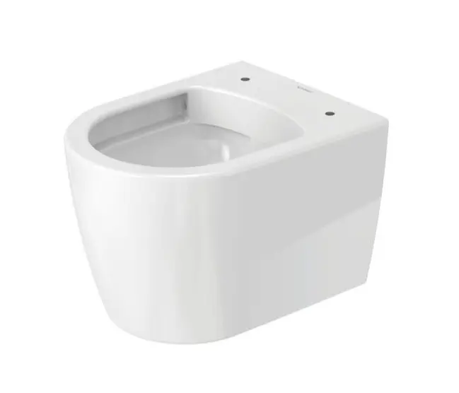 Duravit ME by Starck - pie sienas stiprināms WC, Rimless, DuraShield, balts 253009AA00