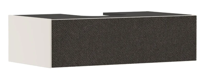 Hansgrohe Xevolos E - izlietnes skapītis, 28x98x55 cm, 1 atvilktne, matēti bēšs/tekstila tumši pelēks 54314660