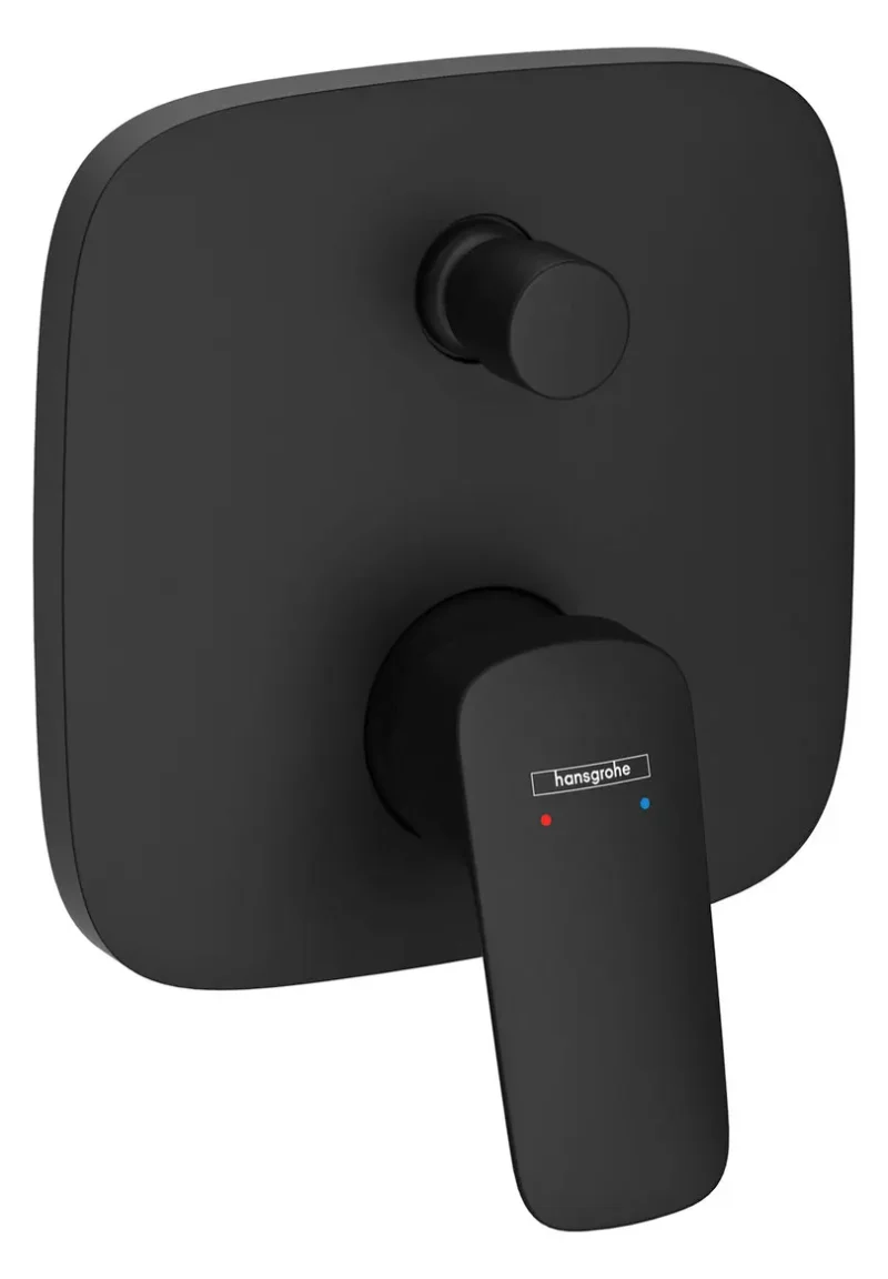 Hansgrohe Logis - zemapmetuma maisītājs, 2 patērētājiem, matēti melns 71407670