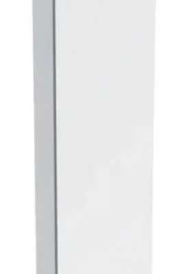 Geberit iCon - augstais skapītis 180x45x15 cm, 1 durvis, eņģes K/L, ar iekšējo spoguli, balts spīdīgs 502.317.01.1