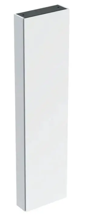Geberit iCon - augstais skapītis 180x45x15 cm, 1 durvis, eņģes K/L, ar iekšējo spoguli, balts spīdīgs 502.317.01.1