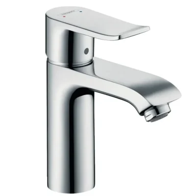 Hansgrohe Metris - izlietnes vienas sviras maisītājs 110, LowFlow 3,5 l/min, ar noteces komplektu, hromēts 31203000