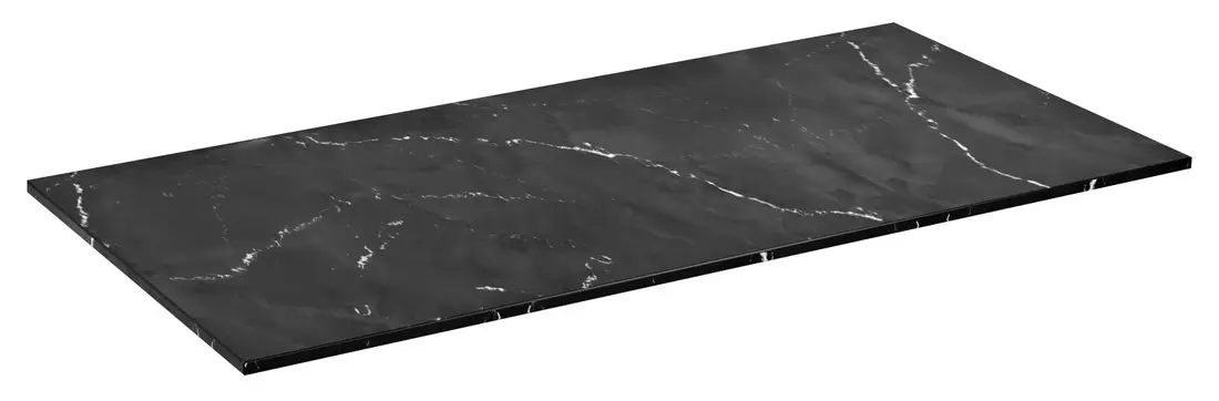 Sapho Skara - izlietnes virsma 91x46 cm, matēti melna CG026-0598