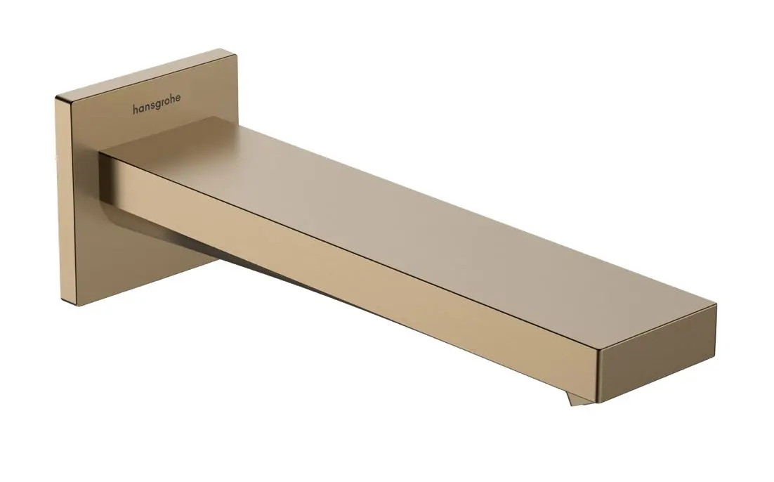 Hansgrohe Tecturis E - vannas izteka, birstēts bronzas tonis 73410140