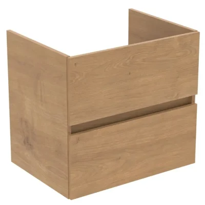 Ideal Standard Eurovit+ - skapītis zem izlietnes, 55x60x44 cm, 2 atvilktnes, ozols R0259Y8