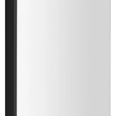 Sapho Greta - spoguļskapītis ar LED apgaismojumu 50x70x14 cm, 1 durvis, eņģes labajā pusē, matēti melns GR055-0035