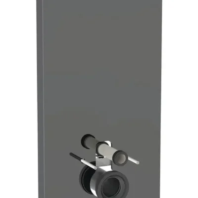 Geberit Monolith Plus - sanitārais modulis sienas WC, 114 cm, pieslēgums apakšā, stikls/Lava 131.231.JK.7