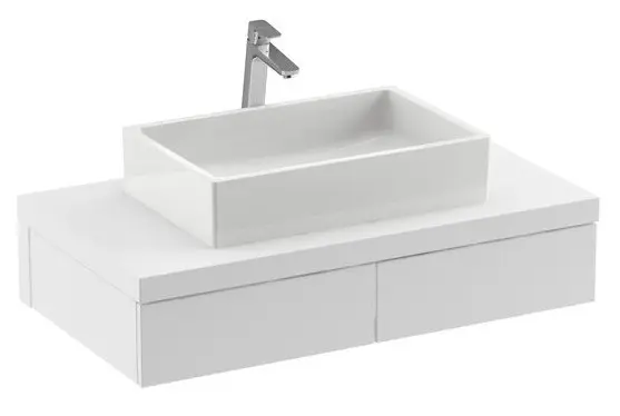 Ravak Formy - skapītis zem izlietnes 120x55x22 cm, balts X000001031