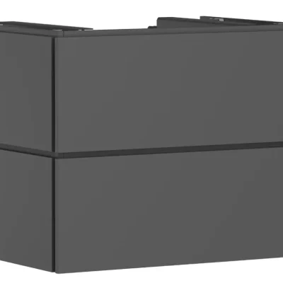 Hansgrohe Xilesa E - izlietnes apakškabinets, 62x78x55 cm, 2 atvilktnes, matēti pelēks 54300760