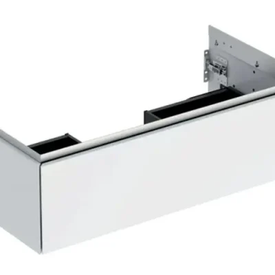 Geberit ONE - izlietnes skapītis, 89x27x47 cm, 1 atvilktne, balts spīdīgs 505.073.00.1
