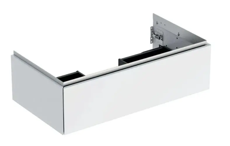 Geberit ONE - izlietnes skapītis, 89x27x47 cm, 1 atvilktne, balts spīdīgs 505.073.00.1