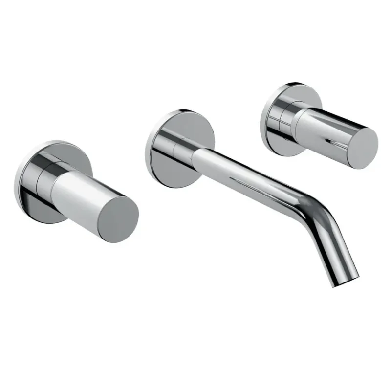Laufen Kartell - izlietnes maisītājs, zemapmetuma, 3 caurumu montāža, hroms H3123360041201