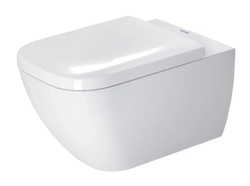 Duravit Happy D.2 - piekaramais WC, ar HygieneGlaze, balts 2221092000