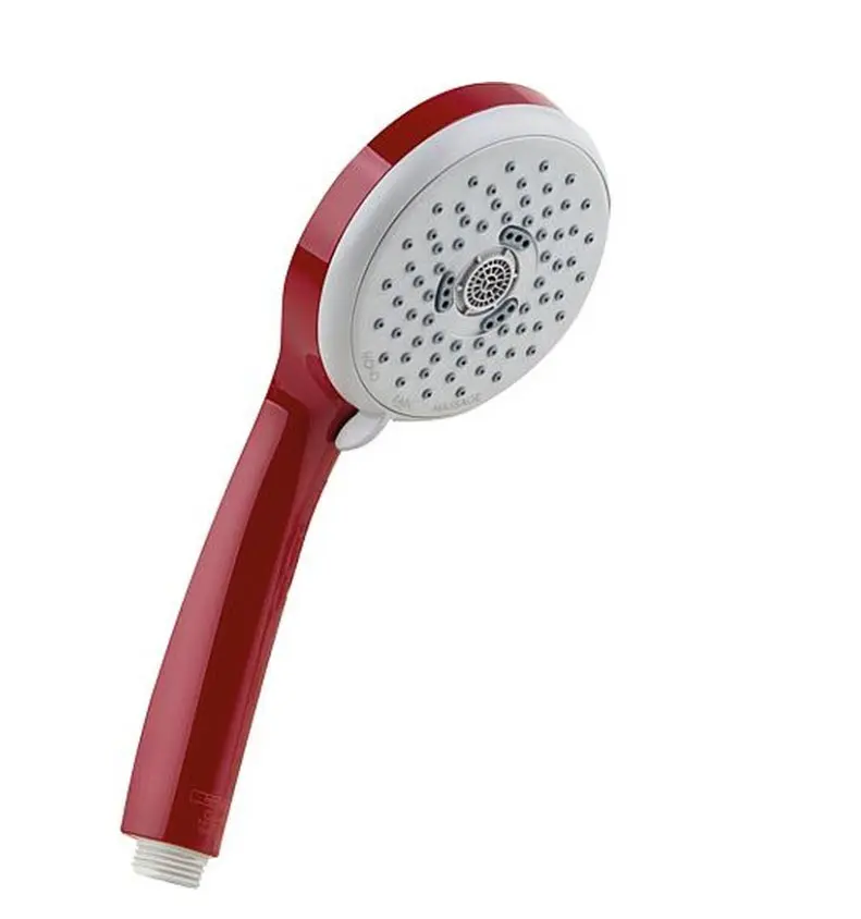Hansgrohe Croma 100 - rokas duša Multi, 3 strūklas veidi, sarkans 28536430