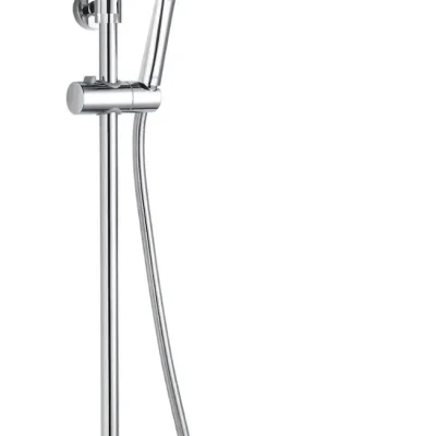 kielle Oudee - dušas komplekts ar termostatu, diametrs 23 cm, 3 strūklas, hroms 20602020