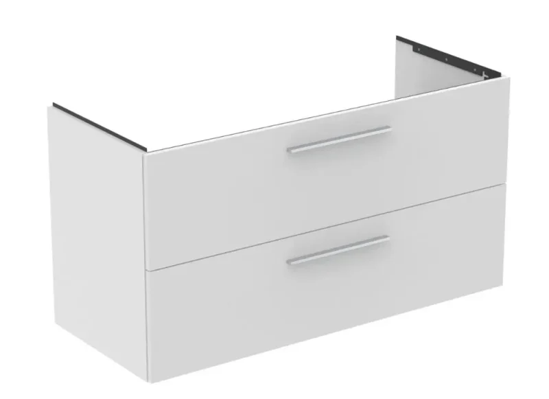 Ideal Standard i.Life B - izlietnes skapītis, 63x120x51 cm, 2 atvilktnes, pa kreisi, balts matēts T5586DU