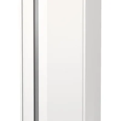 Duravit Ketho - augstais skapis 180x50x36 cm, pa labi, balts spīdīgs KT1265R2222