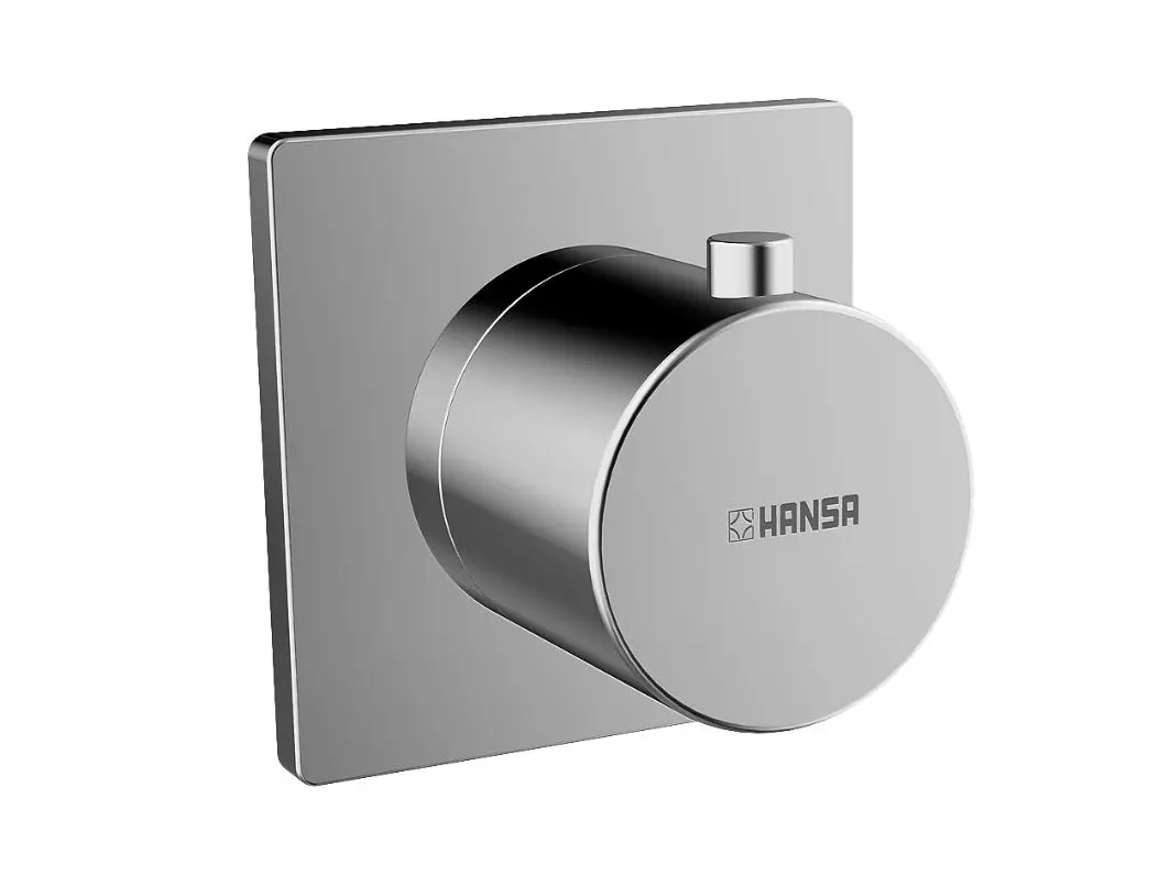Hansa Living - daudzvirzienu vārsts zemapmetuma montāžai, hroms 02879172