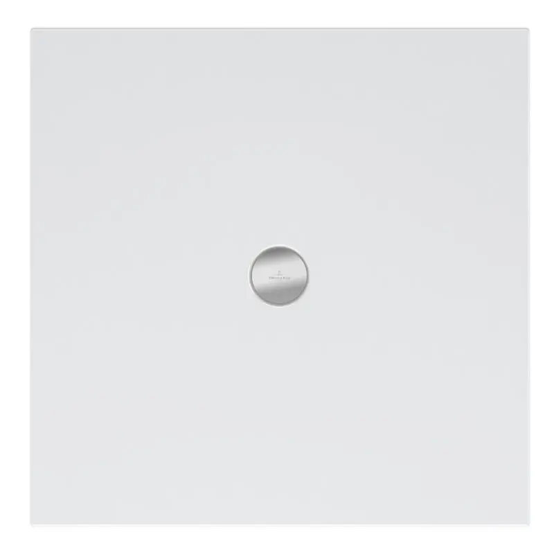Villeroy & Boch Subway Infinity - dušas paliktnis 100x100 cm, Anti-Slip, Alpu balts 6228J501