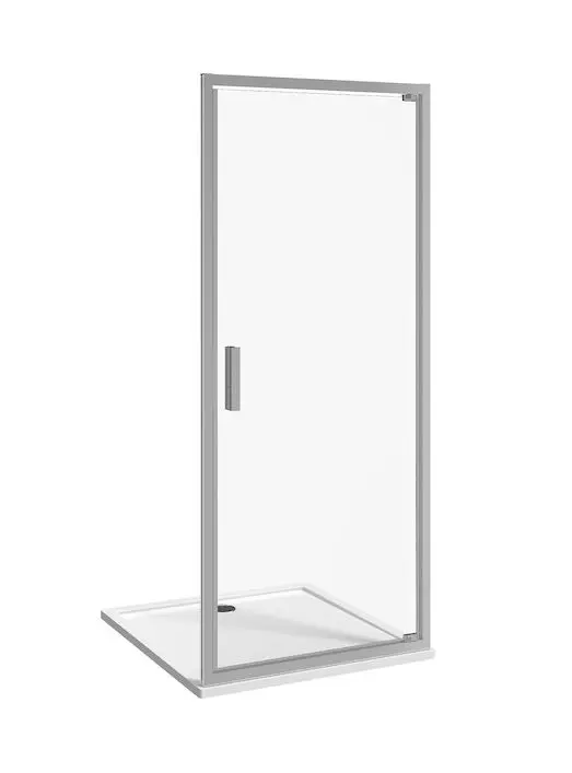 Jika Nion - grozāmās dušas durvis ar vienu vērtni L/R, 100 cm, Jika Perla Glass, sudraba/Arctic stikls H2542N30026661