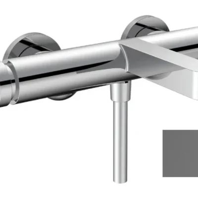 Hansgrohe Finoris - vannas maisītājs, hroms melns birstēts 76420340