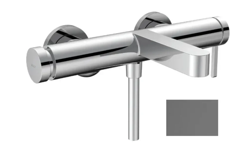 Hansgrohe Finoris - vannas maisītājs, hroms melns birstēts 76420340
