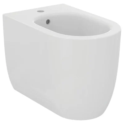 Ideal Standard Blend - grīdas bidē, 355x560 mm, ar pārplūdi, jaucējkrāna caurums, balts T375301