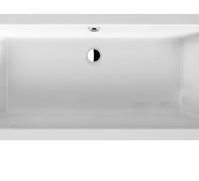 Jika Cubito Pure - vanna 180x80 cm, noteka vidū, balta H2254200000001