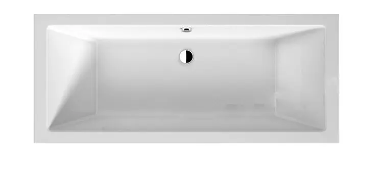 Jika Cubito Pure - vanna 180x80 cm, noteka vidū, balta H2254200000001