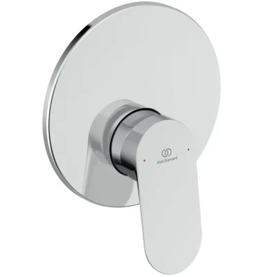 Ideal Standard Ceralife O - zemapmetuma dušas maisītājs, ar iebūvējamo korpusu, hroms BE022AA