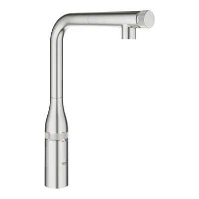 Grohe Essence SmartControl - virtuves izlietnes maisītājs ar izvelkamu izteku, SmartControl, SuperSteel 31615DC0