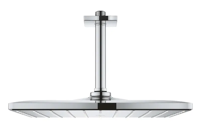 Grohe Rainshower - galvas duša 310 Mono Cube 9,5 l/min, griestu izvads 14 cm, 1 strūkla, hromēts 26566000