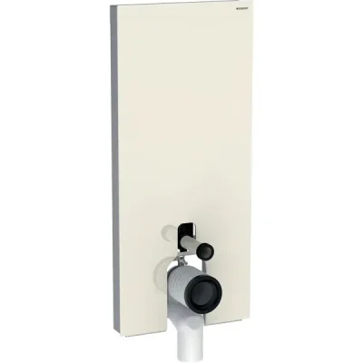 Geberit Monolith - sanitārais modulis stāvošam WC, 114 cm, pieslēgums apakšā, smilšu pelēks 131.033.JL.5