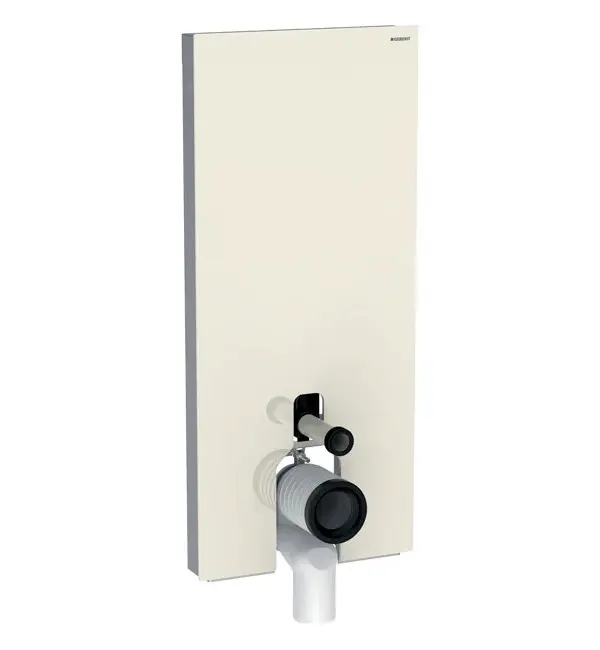 Geberit Monolith - sanitārais modulis stāvošam WC, 114 cm, pieslēgums apakšā, smilšu pelēks 131.033.JL.5